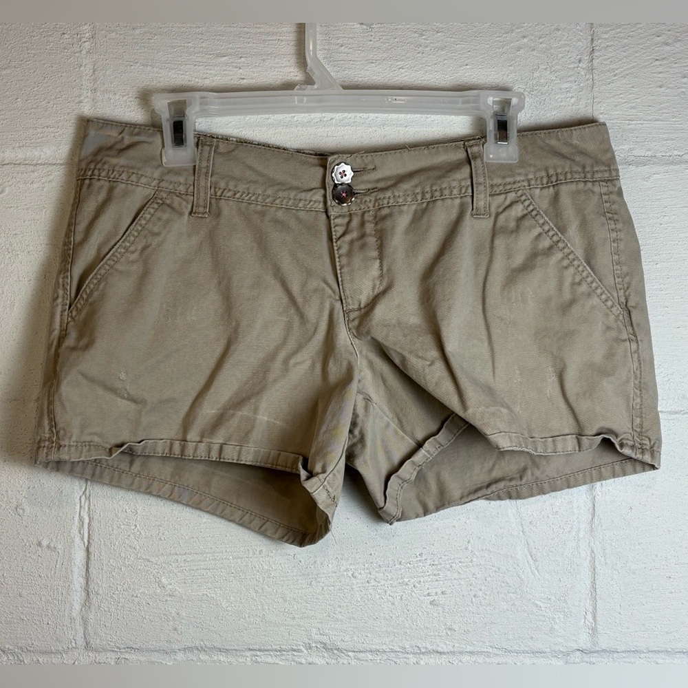 BKE Casuals Thurston Khaki Summer Lightweight Classic Short Shorts Comfy Sz 29